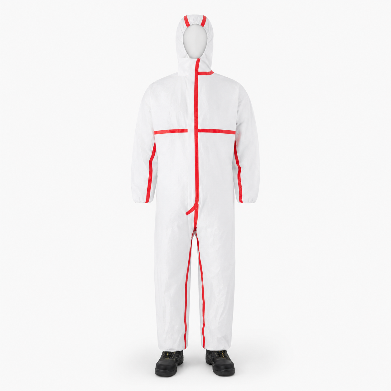 Einweg-Schutzoverall Typ 4/5/6 CoverStar Plus® weiß/rot