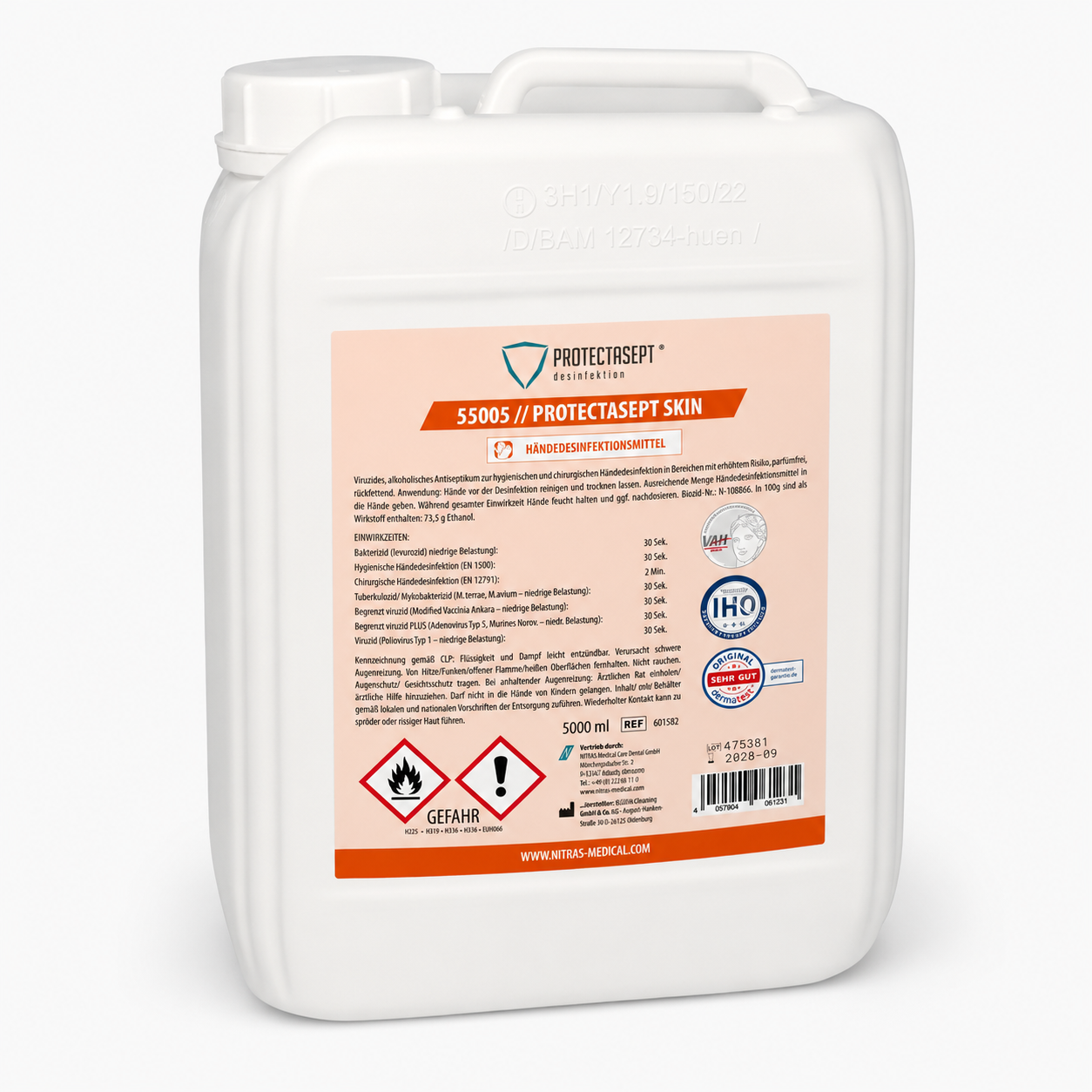 Haut- & Händedesinfektion "PROTECTASEPT SKIN" | 5L-Kanister
